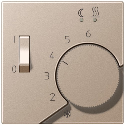 Лицевая панель Jung A creation для терморегулятора шампань картинка